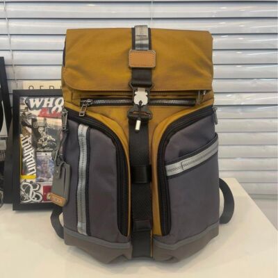 TUMI Logistic ALPHA BRAVO 232759 Backpack Genuine Yellow New | eBay 