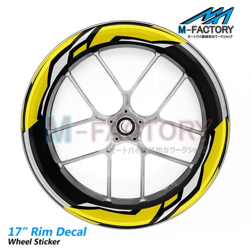 J06 Designer Inner Rim Lip Decal Sticker Tape For Honda CBR600 F2 F3 CBR600 F4 - Picture 5 of 13