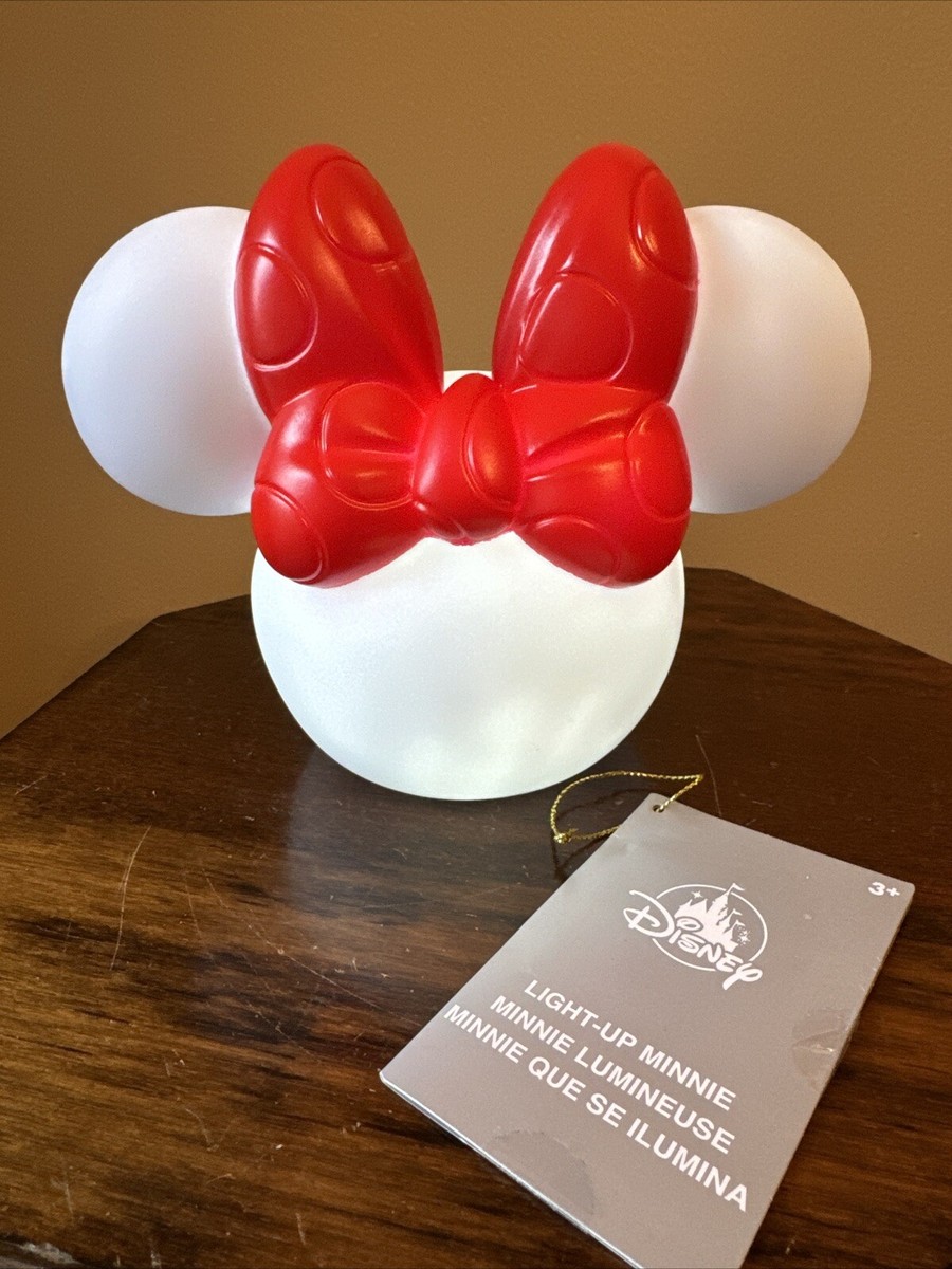 2024 Minnie Mouse Room 3D Night Light - Disney - Tap to Turn ON