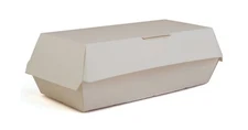 Southern Champion Tray 0715 Paperboard White Specialty Sandwich Clamshell Foo...