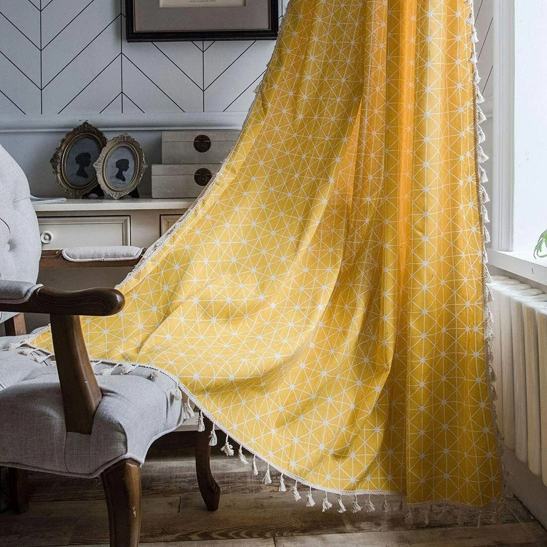 Living room on sale curtain sets