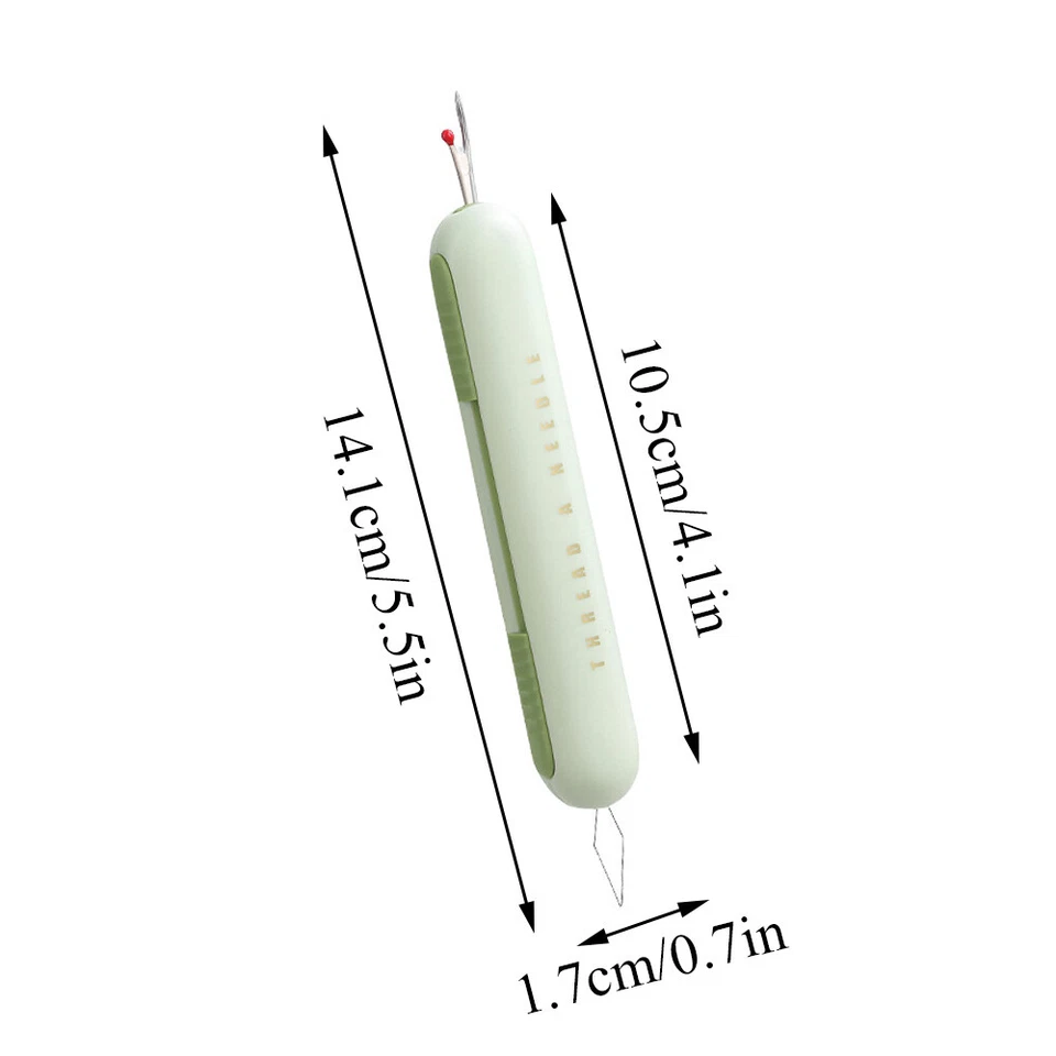 2 In 1 Nadel Nähen Vor Schuld Nadelfaden Und Nahtwerkzeug Naht Rip /? *? - Bild 2 von 4