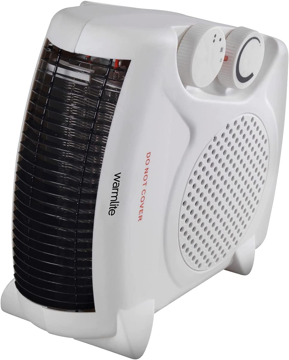 WL44001 Thermo Fan Heater with 2 Heat Settings and Overheat Protection,  2000W, W | eBay