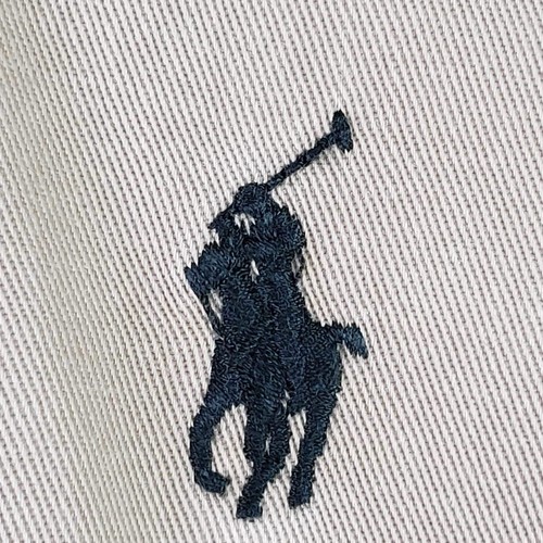 Polo Ralph Lauren Shirt Vtg Mens L Oxford Plaid Blake Button Down LS Tan Khaki - Picture 5 of 10