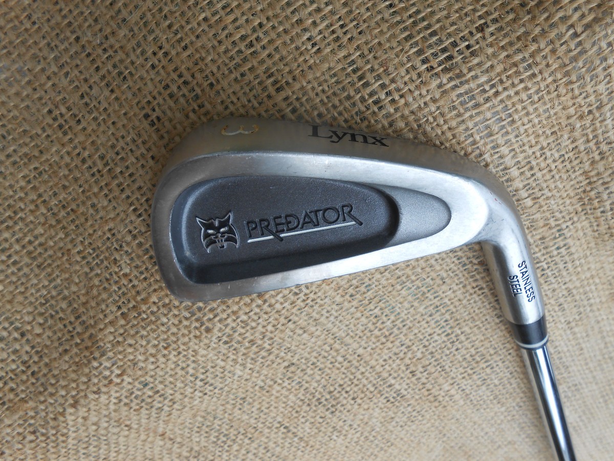 Lynx PREDATOR Stainless #3,4,5,6,7,8,9 Iron Options ⛳ Steel
