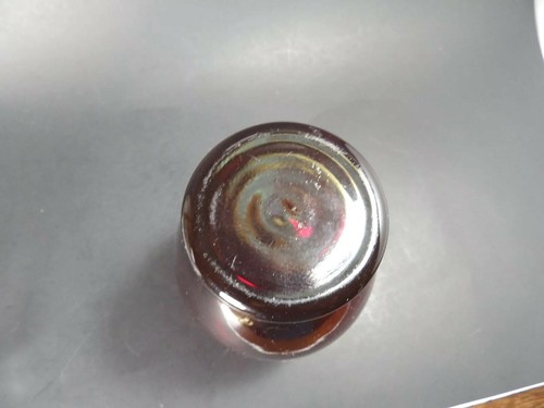 6.5" Royal Ruby Red Vase Anchor Hocking - Picture 9 of 9