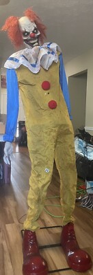Spirit Halloween Twitching Clown W/box Retired Halloween Prop