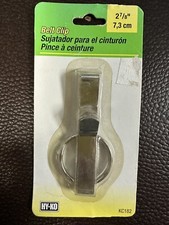 Hy-Ko Metal Belt Clip Keys Clip-On 2.875  Clip 1.125  Ring