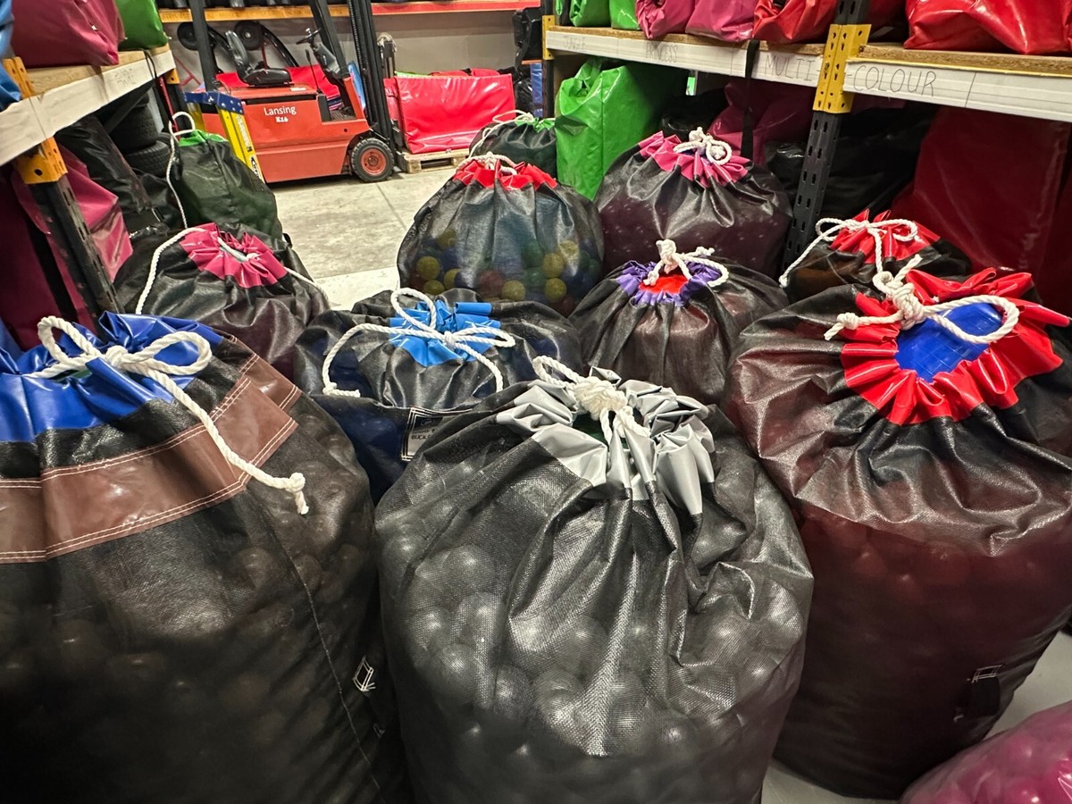 Mesh Ball Pool Ball Storage Wash Bags