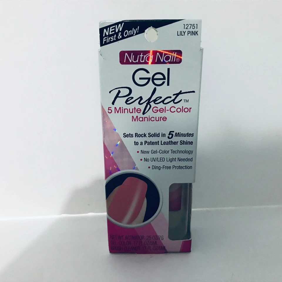 Gel de uñas Nutra perfecto 5 minutos gel color manicura 12759 Lotus Foto 3 de 4