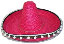Large Mexican Sombrero Straw Hat 