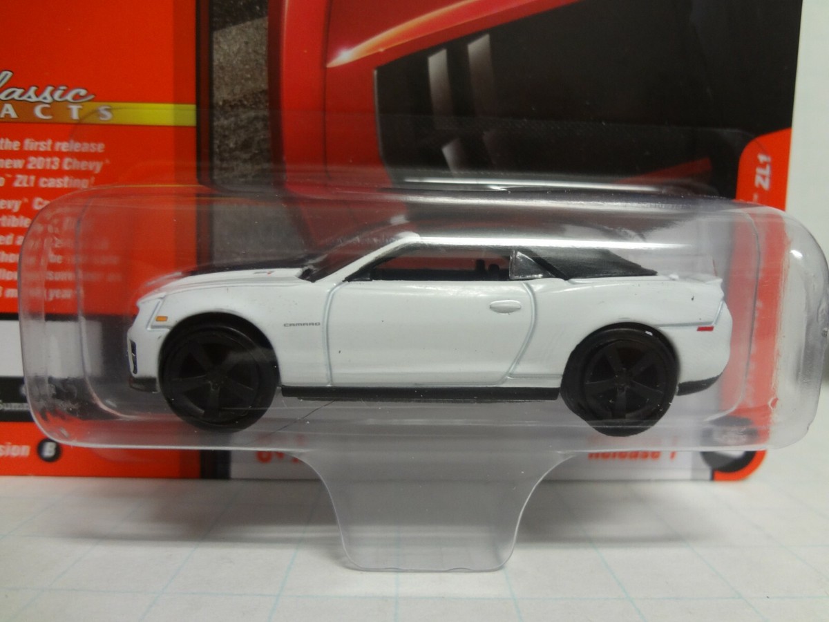 Johnny Lightning 2013 Chevy Camaro ZL1 Set of 2 JLCG028 AB - 1:64