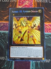 Yu-Gi-Oh! TCG Numero 100: Drago Numeron BLCR-EN084 Segreta Rara 1° Edizione NM