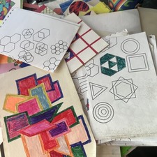 50 Pc. Mixed Lot Scrapbook Paper Cardstock Card Making Junk Journal Collage