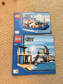 LEGO CITY: Marina (4644) Complete with all Minifigures and Instructions. No box.