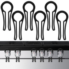 6 Pack Gas Stove Knob Locks, Stove Knob Locks for Child Safety, Gas Stove Knob L