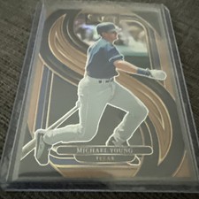 2025 Select Baseball Michael Young Bronze Prizm Premier Level /125 Rangers