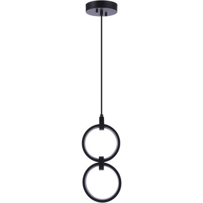 Craftmade 59392-FB-LED Context LED 5.13 inch Flat Black Pendant Ceiling Light