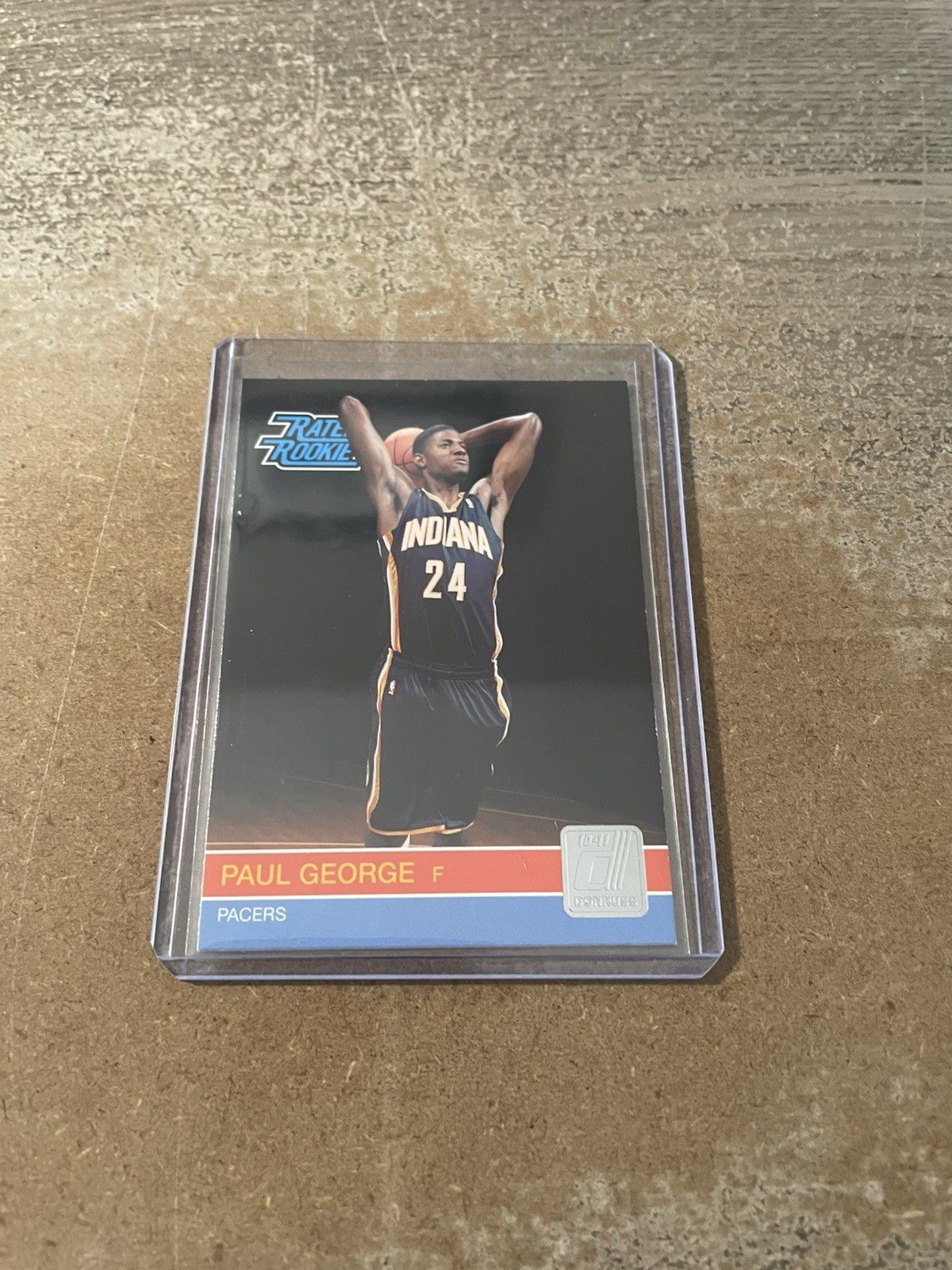 2010 Donruss Rated Rookie PAUL GEORGE RC #237 Pacers Basketball