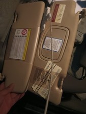  Coppia alette parasole dx sx Lancia Delta dal 2011 al 2015 cod 735473013 7