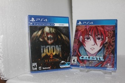 Celeste (PlayStation 4 / PS4)Brand New Factory Sealed US Ver. + Doom 3 VR