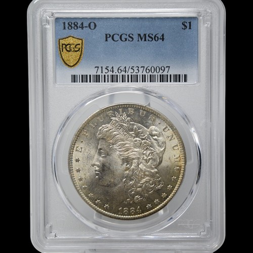1884 O Morgan Dollar PCGS MS64