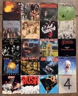 20 ROCK HEAVY METAL LP VINYL RECORD LOT IRON MAIDEN, OZZY, KISS, VAN HALEN…