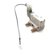 SMC VF5144-5DZ1 5-Port Solenoid Valve w DIN Terminal Plug Connection