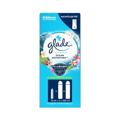Lufterfrischer Glade Touch & Fresh Nachfüller Ocean Adventure 10ml Spray