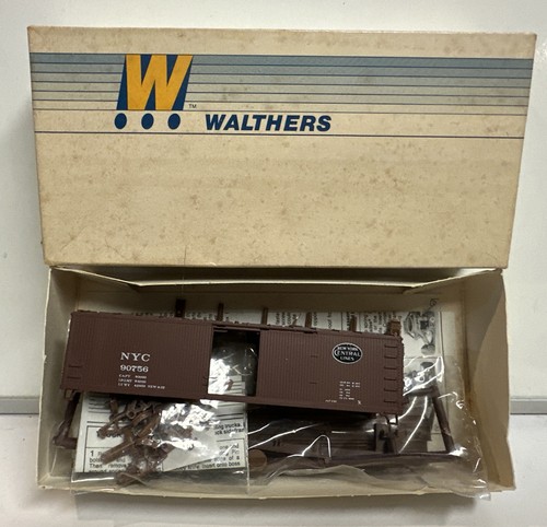 Kit de coche caja de madera Walthers escala HO NYC New York Central 40' #90756 | Zustand: New