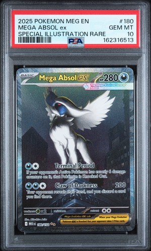 Mega Absol ex graded PSA 10 for sale on eBay
