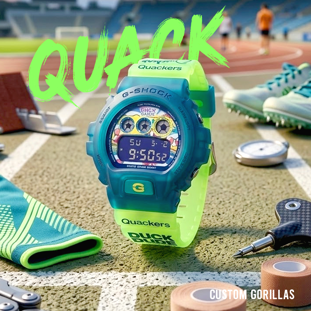 DW-6900 Dude Duck Quack Yeah Custom Design G-Shock Digital Resin