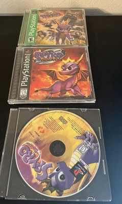 Spyro The Dragon PlayStation 1 Lot - Spyro 1, 2, And 3
