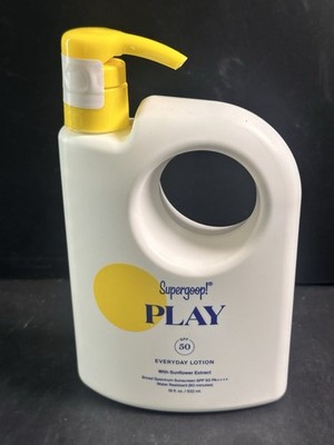Supergoop PLAY SPF 50 Everyday Lotion with Sunflower Extract 18 oz_  Expire 5/28