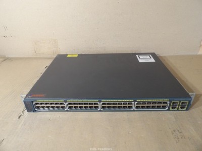 Cisco Catalyst 2960 Plus Series Ethernet Switch WS-C2960+48PST-L V01 + RACK EARS