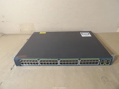 Commutateur Ethernet Cisco Catalyst 2960 Plus Series WS-C2960+48PST-L V01 + R... - Photo 1/4