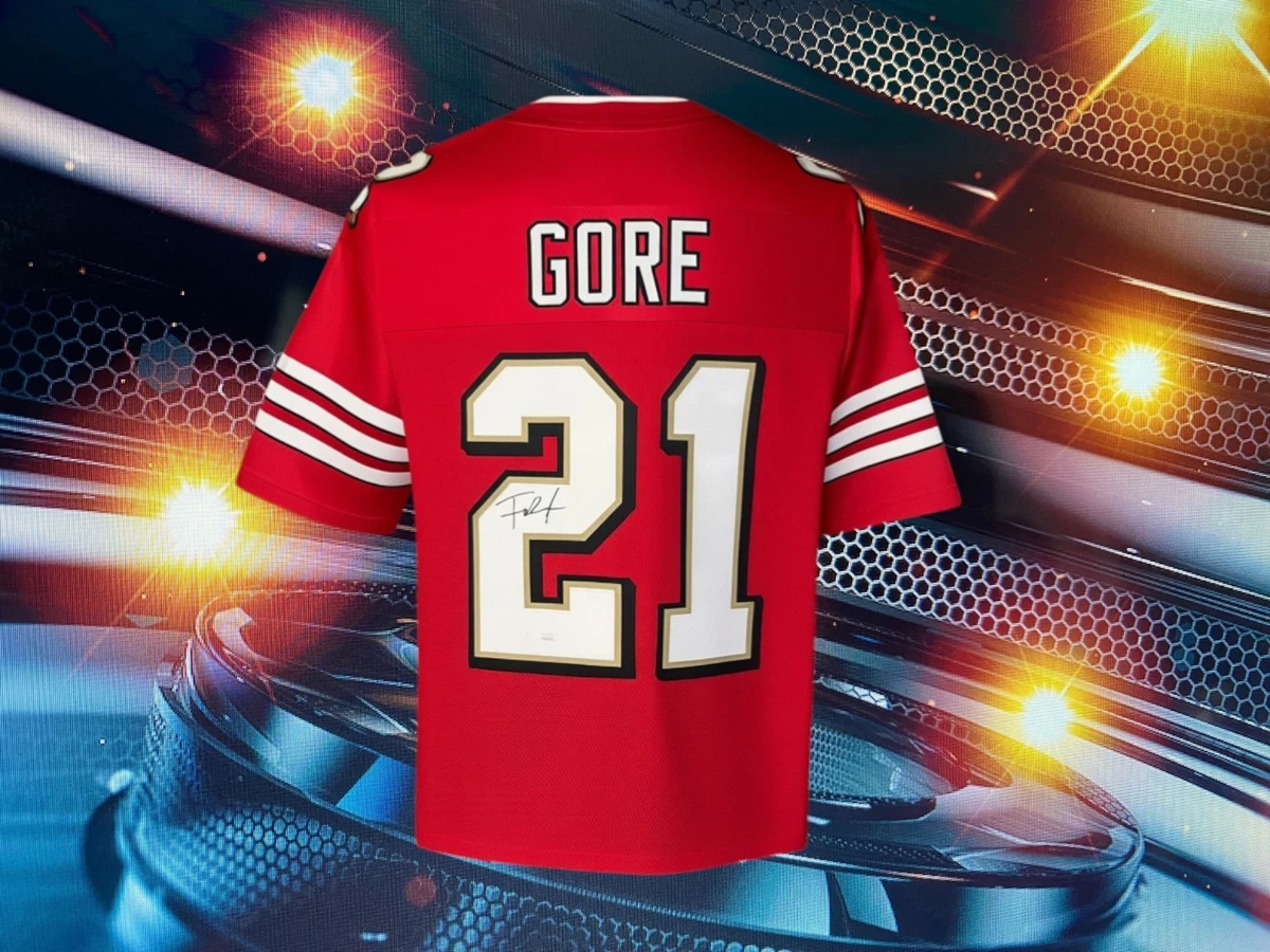 Frank Gore San Francisco 49ers NFL Original Autographed Items for