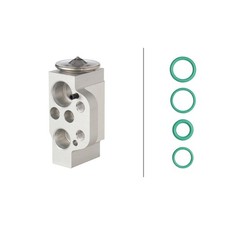 Expansionsventil Klimaanlage Aluminium R 1234yf HELLA für u.a. SKODA OCTAVIA