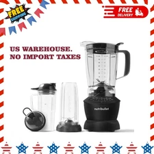 Nu.tribullet Full Size Blender Combo, Matte Black, Versatility, Easy-Twist, New