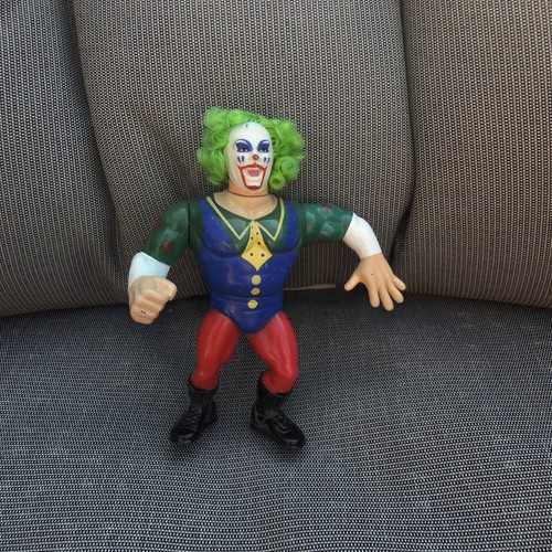 WWF DOINK THE CLOWN HASBRO WRESTLING ACTION FIGURE...
