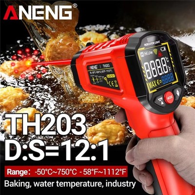 Infrared Laser Thermometer Gun No-Contact Digital Temperature Measurement Tester