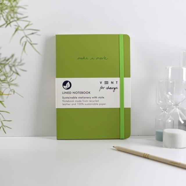 A5 Make a Mark - Green Notebook (Notebook / blank book)