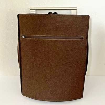 Vintage Samsonite Philippe Starck YAP Brown Backpack Laptop Expandable RARE New