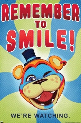 Five Nights at Freddy's: Security Breach vintage Game poster: 11 x 17 inches