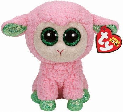 Ty Beanie Baby Boos 36029 Leyla rosa Lamm Ostern / 15 cm ****NEU