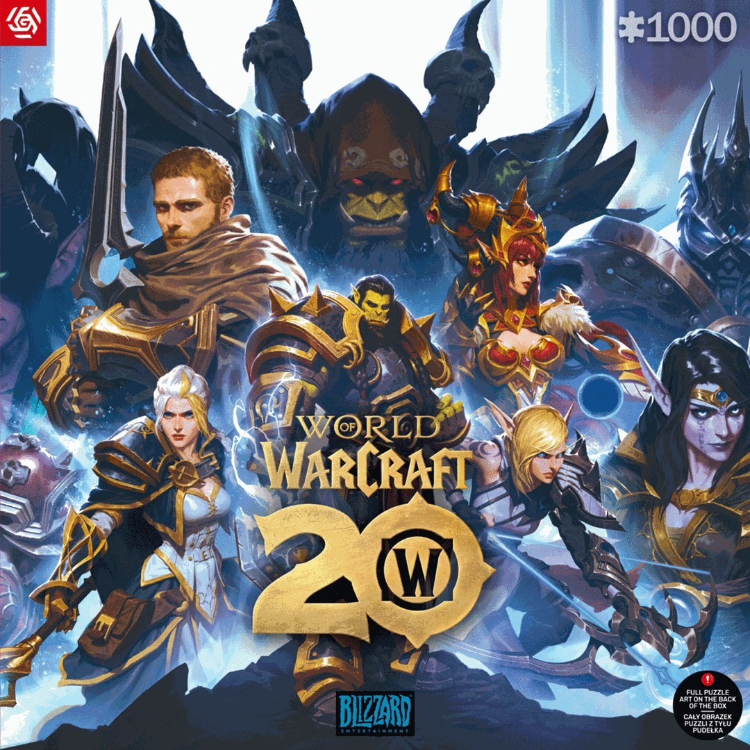 5908305249627 Игра-головоломка с хорошей добычей - World of Warcraft: 20th Anniversary 1000