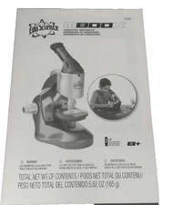 EDU Science M800X Microscope STEM Kit 40x-800x 70 Piece Educational Toy Ages8-16