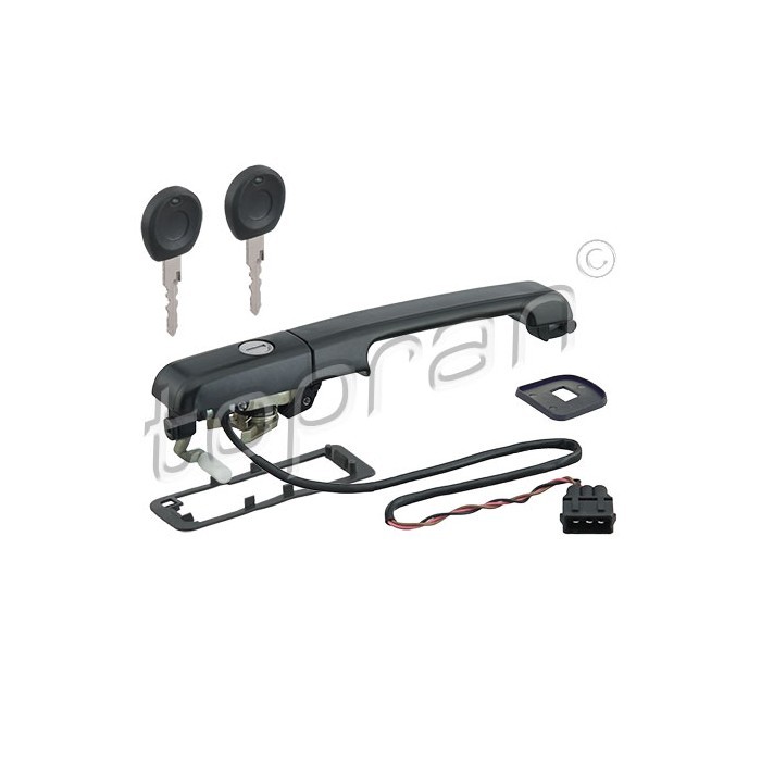 Poignée avant droite pour VW Passat 357837206A idéale pour contrôle technique