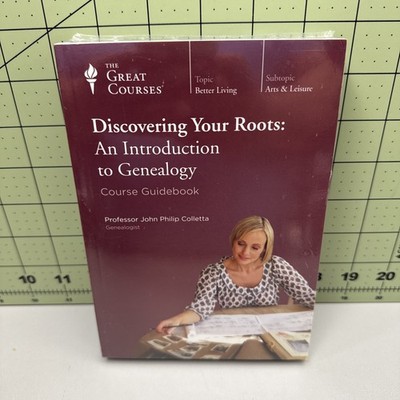 The Great Courses Discovering Your Roots An Introduction to Genealogy DVD & Book