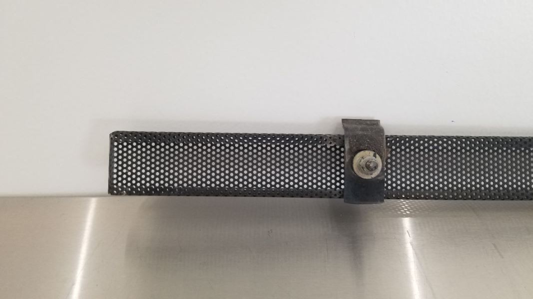 1990 FERRARI TESTAROSSA REAR DECKLID ENGINE COVER GRILLE LEFT DRIVER